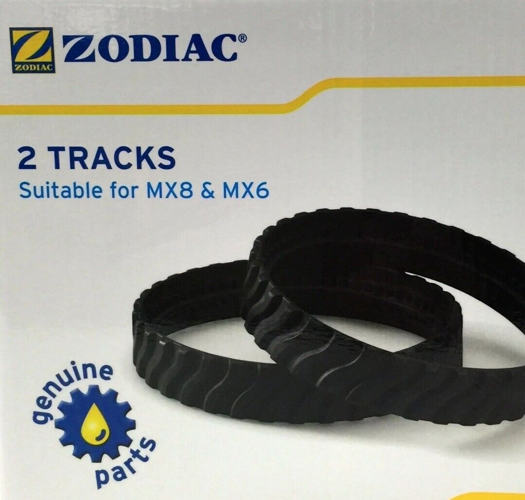 Zodiac AX10/MX8/MX6 Tracks / Tyres A0166100 2PK Pool Cleaner Spare Parts Genuine