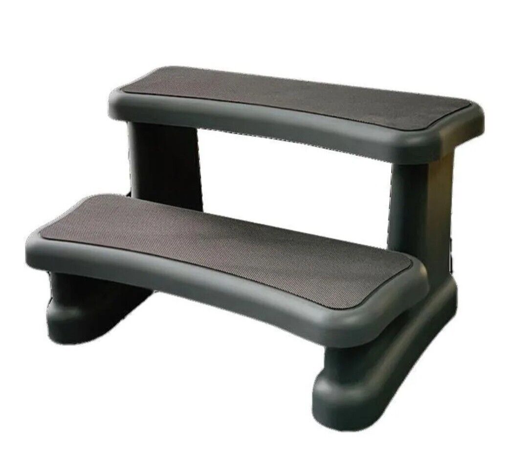 ECO Spa Step – Dark Grey - 2 Tier - Double Stairs - Two Tier