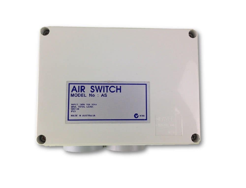 Double Outlet 15amp Air Switch Box - SA-AS02H