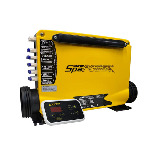 Davey Spa-Quip SP601 2.0kw Controller and Rectangular Touchpad