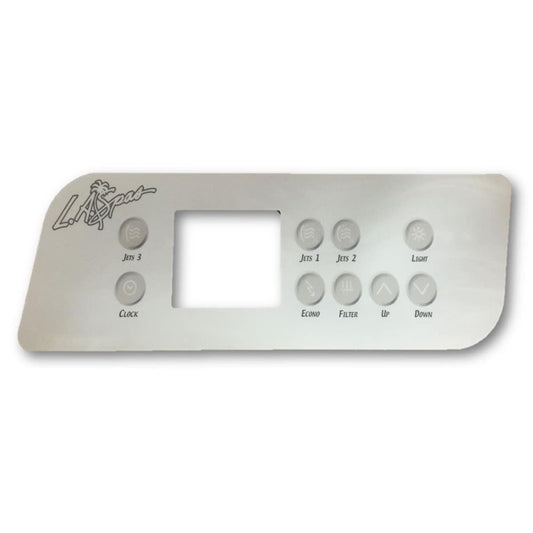 LA Spas K-72 Old Style 9 Button(3 Pump) Overlay