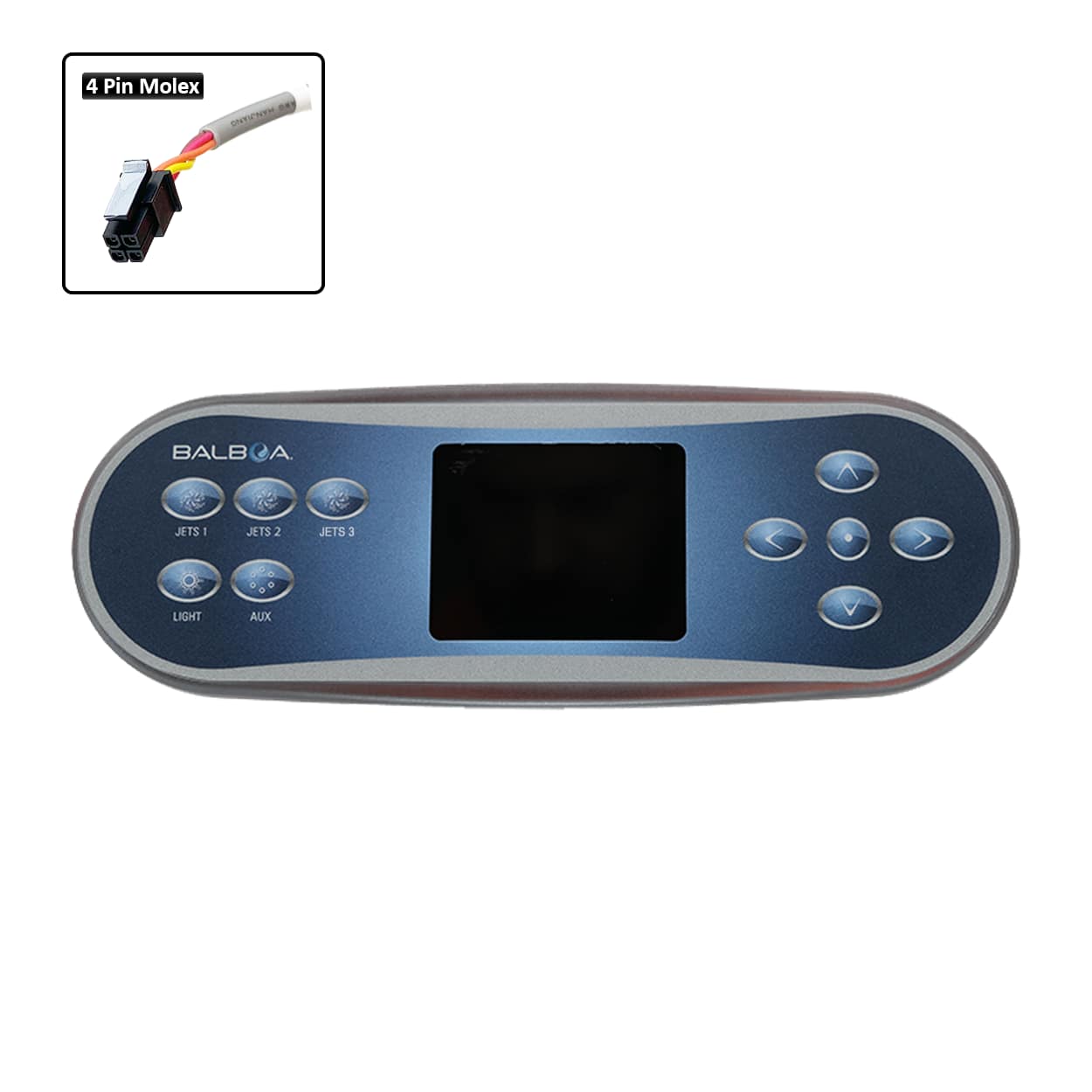 Balboa TP700 Touchpad and Overlay (3 Jets)