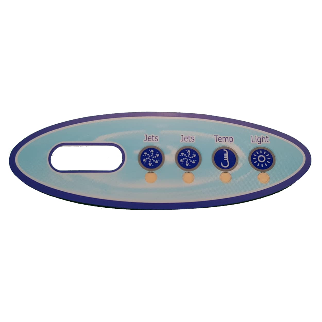 OVERLAY: Balboa(Bullfrog Spas) VL200 4 Button Overlay