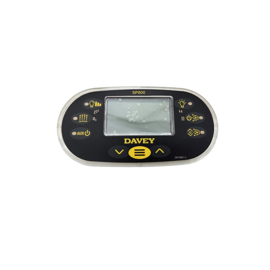 Davey Spa-Quip SP800 Racetrack Touch Pad and Overlay