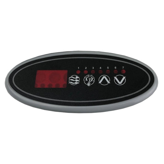 Hydro-Quip ECO-1/TSC-9 Touchpad and Overlay(P,L,U,D)