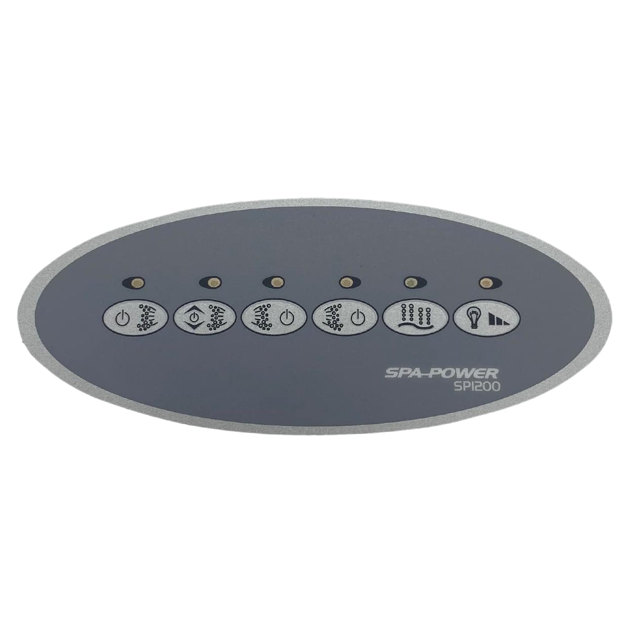 SP1200 Auxiliary Touch Pad Overlay