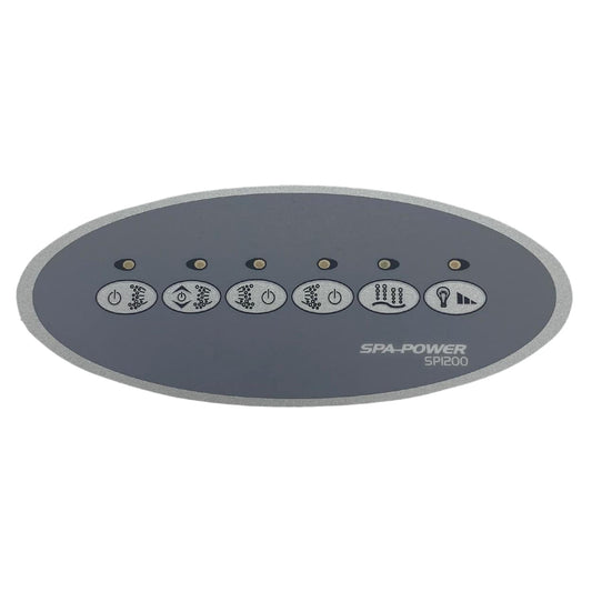 SP1200 Auxiliary Touch Pad Overlay