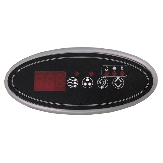 Hydro-Quip ECO-2/TSC-9 Touchpad and Overlay(P,A,L,T)