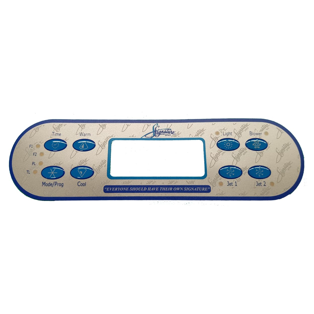 OVERLAY: Balboa(Signature Spas) ML700 Overlay