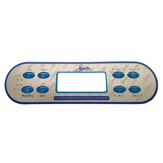 OVERLAY: Balboa(Signature Spas) ML700 Overlay