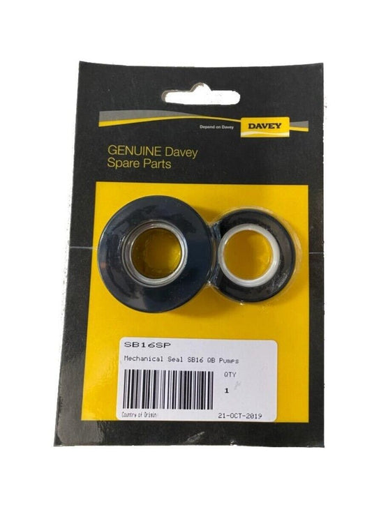 Genuine Davey QB Booster pump- Mechanical Seal DAVEY QB, SPANET XS AND LX, SEAL