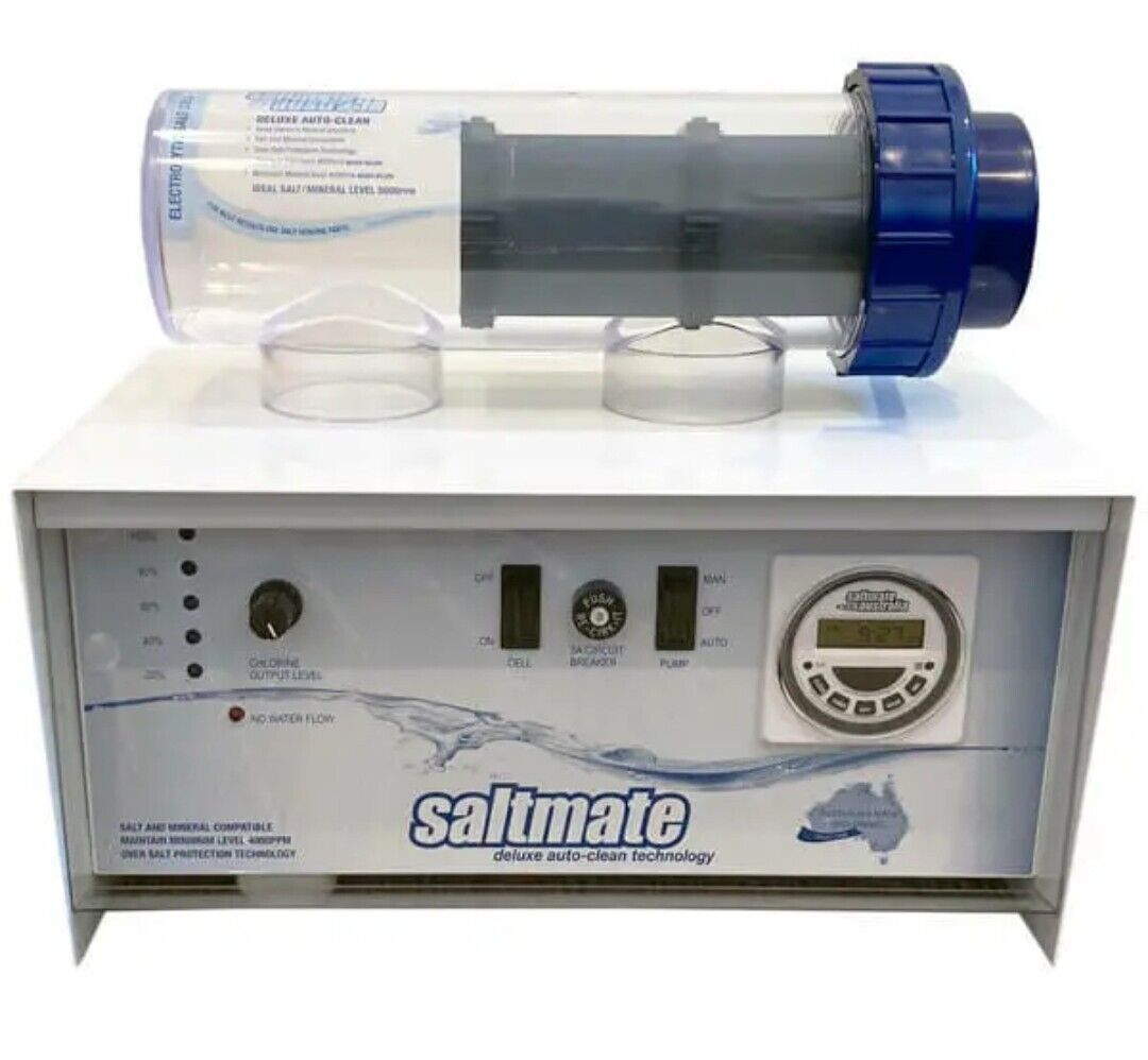 Small Pool Chlorinator Saltmate RP20 Salt Water Swimming Pool Chlorinator - Self-Cleaning – My ...