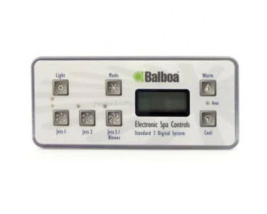 Balboa ML551 Spa Touchpad & Overlay 8 Button Used On GL Series, Escape Spas