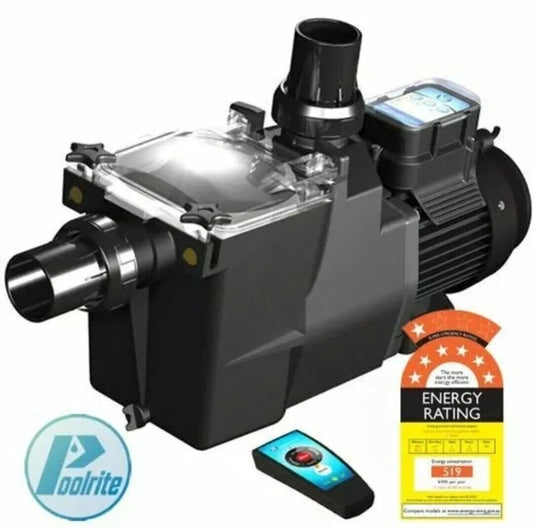 Poolrite SQ Gemini Twin Speed Pool Pump 1hp Warranty - 1302011 Genuine