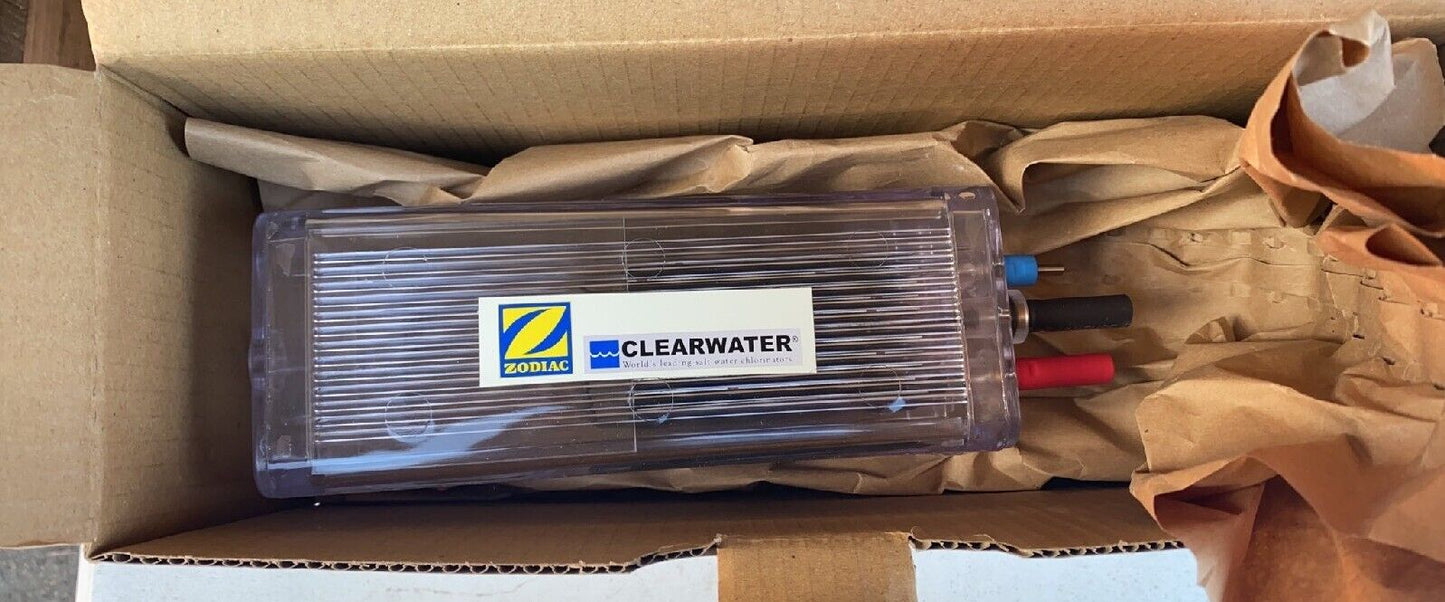 Zodiac Clearwater D25/EL-1 - Self Cleaning Salt Water Replacement Cell - Genuine