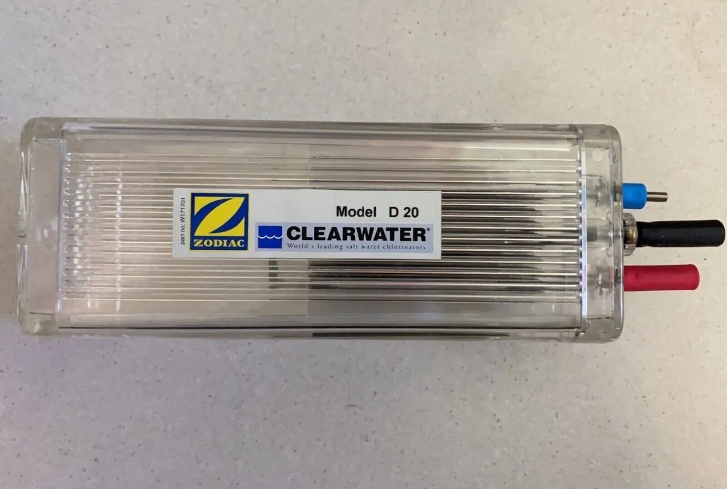 Zodiac GENUINE Clearwater D20 Self Cleaning Salt Water Replacement Cell - W20210