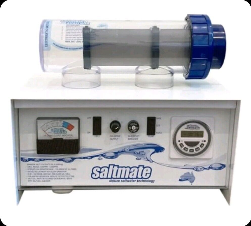 SALTMATE SMT90 SALT WATER CHLORINATOR 23 gms/hour Swimming Pool 2023 Model