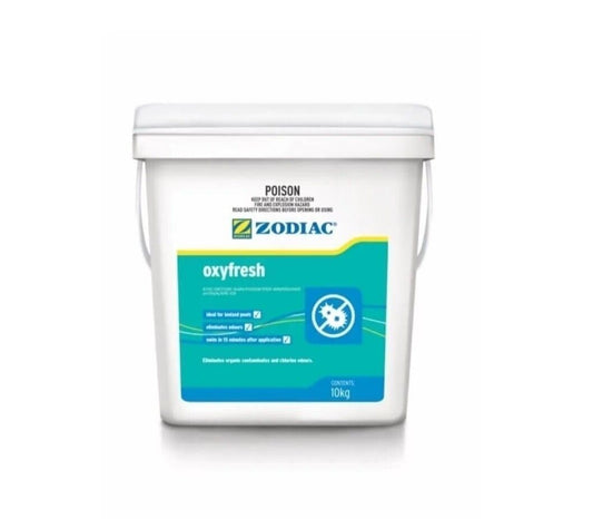 Zodiac Oxyfresh 10Kg Makes Cloudy Pool Clear Again - Removes Chlorine Odour