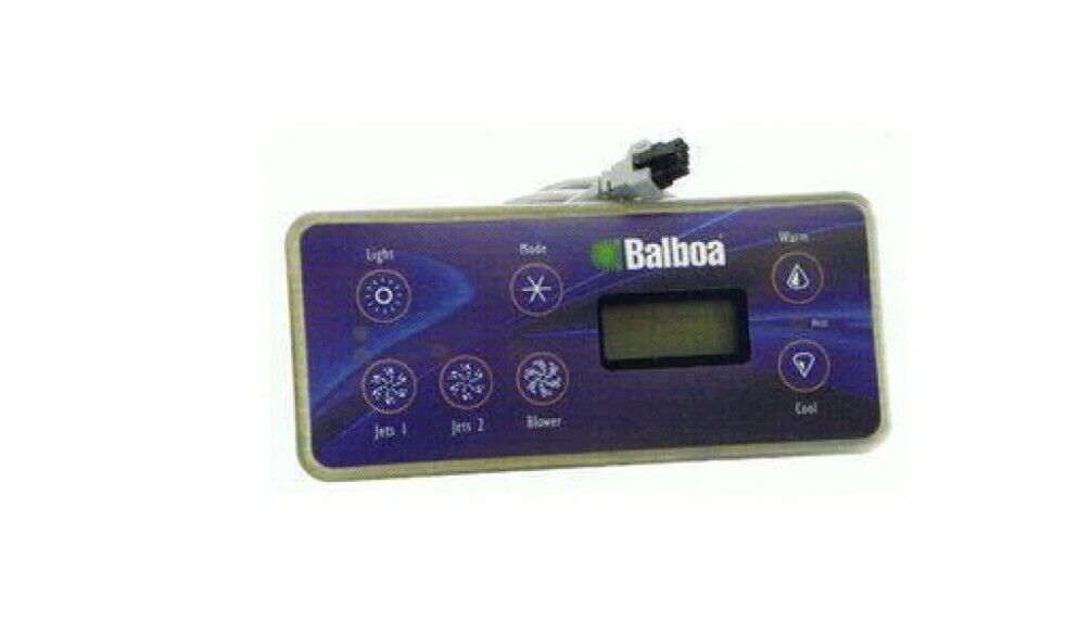 Balboa ML551 Spa Touchpad & Overlay 8 Button Used On GL Series, Escape Spas