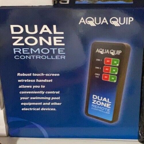 Aquaquip Dual Zone Remote Controller Touch Screen Pool Lights Spa Remo ...