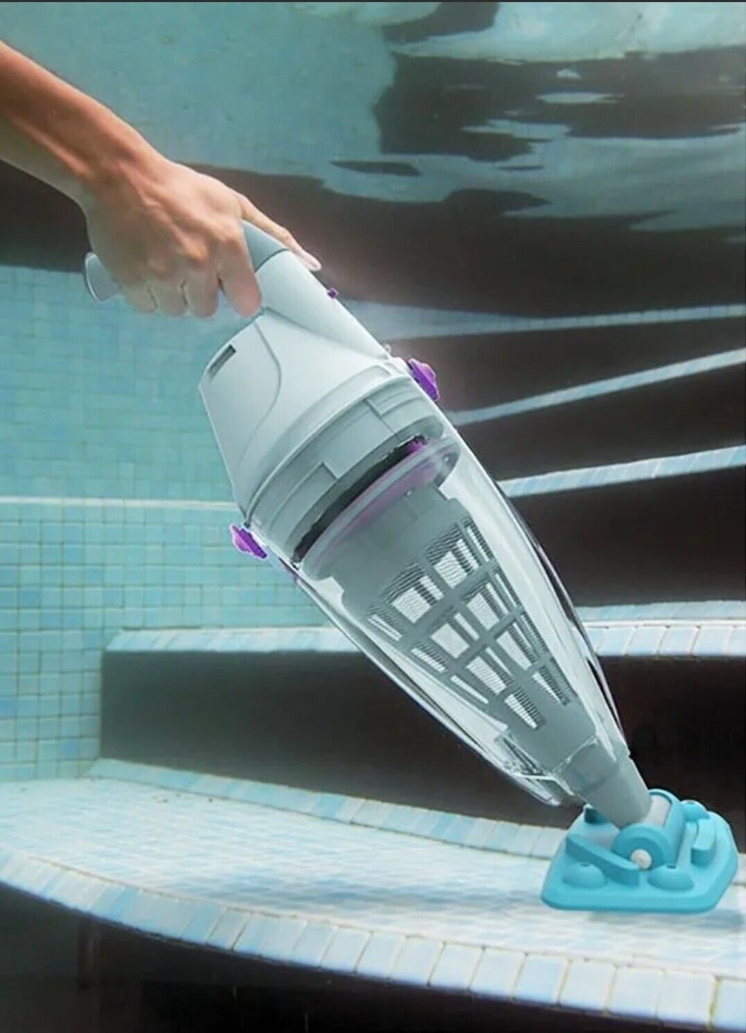 Kokido Telsa 50 Rechargeable Handheld Pool Spa Cleaner / Vacuum Vac