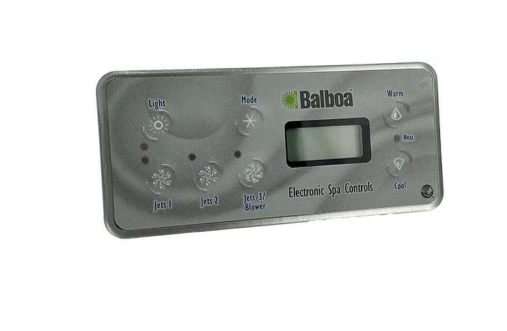 Balboa ML551 Spa Touchpad & Overlay 8 Button Used On GL Series, Escape Spas