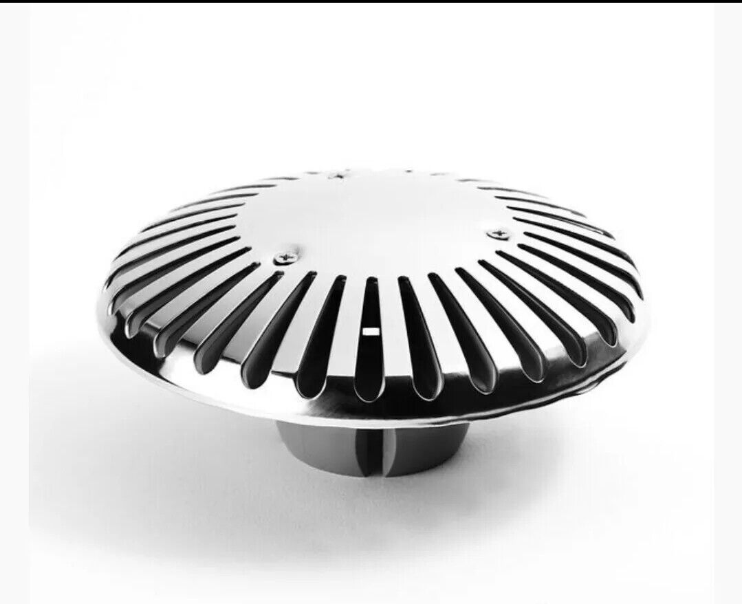 Flolux Flosafe 50mm Polished Stainless Steel Spa/Pool Safety Suction S ...