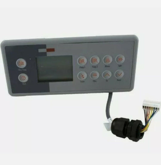 Gecko TSC-4/ K-4 Spa 10 Button Touch Pad Can Use with MSPA,La Spas,Arctic & Maax