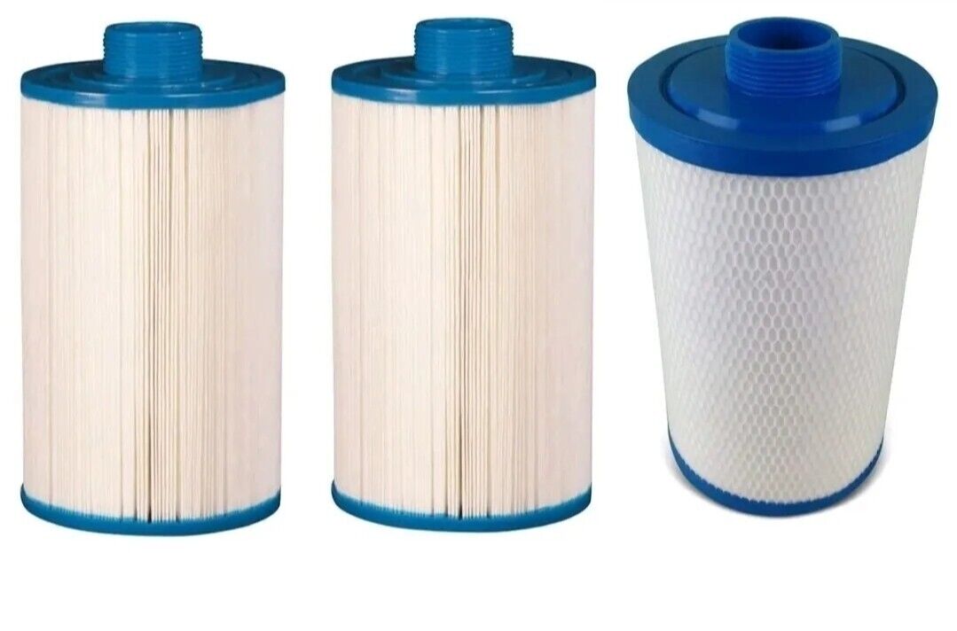 Vortex 400 & O2 Spa Filter Kit Includes 3 x Filter Elements 210 x 127 Arcadia