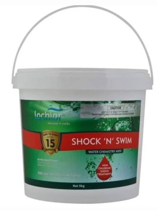 Spa Shock 5 kg Swimming Pool Sanitizer  Non-Chlorine Oxidiser Swim